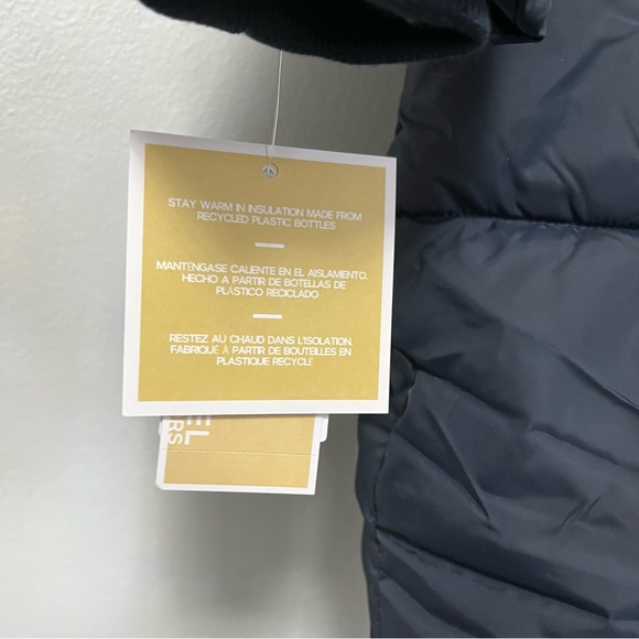 Michael Kors Missy 3/4 Puffer Jacket In Midnight Blue - New With Tag - Reemoly - Picture 12 of 15